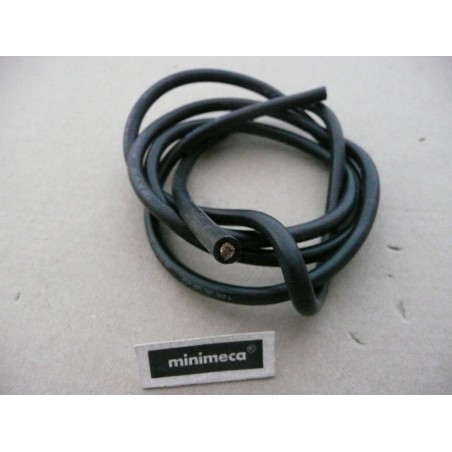 Cable silicone 16 AWG noir