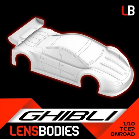 Carrosserie Lens 1/10 Touring Ghibli Light