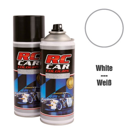 Peinture RC CAR pour LEXAN Blanche - 400ml