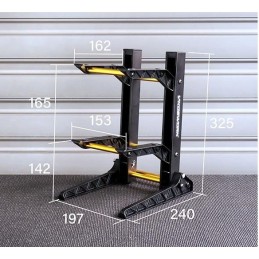 Rack présentoir pour 2 châssis 1/10 - KOSWORK