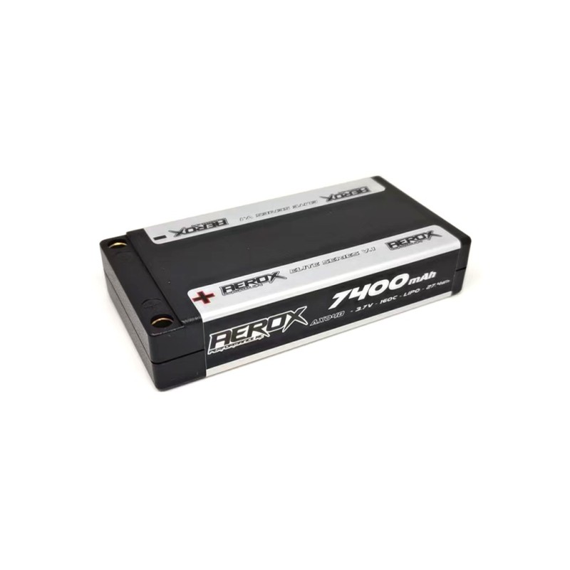 AEROX ELITE LIPO 7400MAH SHORTY 3.7V 160C 18.5mm