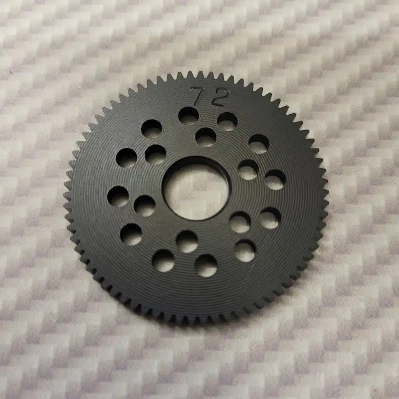 RW couronne 72 dents 48DP usinée pleine masse RW couronne 72 dents 48DP usinée pleine masse