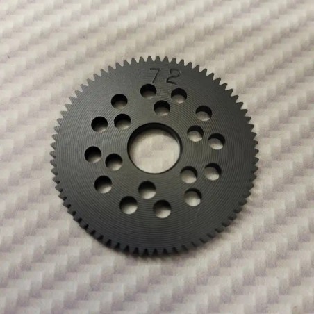RW couronne 72 dents 48DP usinée pleine masse