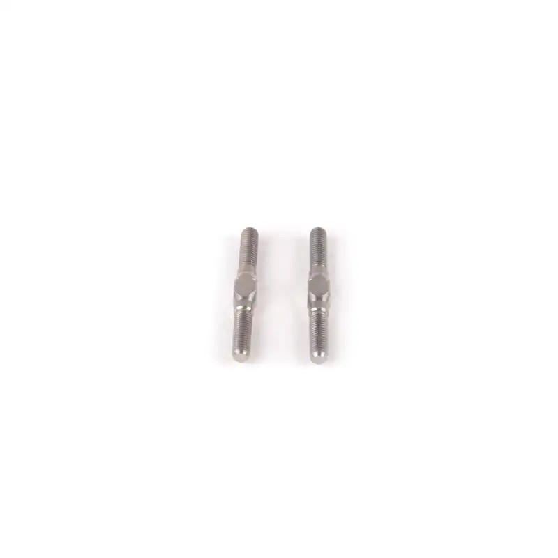 Biellettes 30 mm pas inversés titane Biellettes 30 mm pas inversés titane