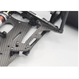 Support latéral gauche carbone - FENIX G56-V2