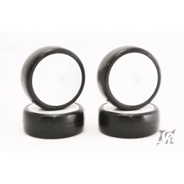 Pneus asphalte Touring D40 collés sur jante - SWEEP