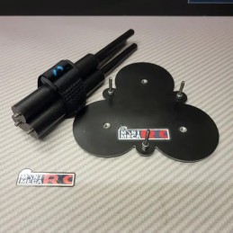 Support pour pneus PRO10 rouge - 3 trains