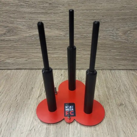 Support pour pneus PRO10 rouge - 3 trains