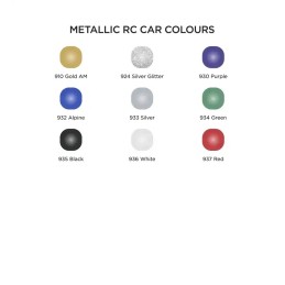 Peinture RC CAR pour LEXAN blanc argenté - 150ml