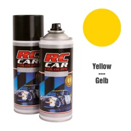 Peinture RC CAR pour LEXAN Jaune pale - 150ml