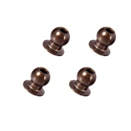 Lot de 4 boules aluminium 5mm