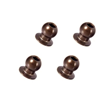 Lot de 4 boules aluminium 5mm