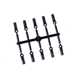 Lot de 10 chapes plastique longues