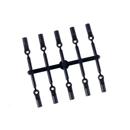 Lot de 10 chapes plastique longues