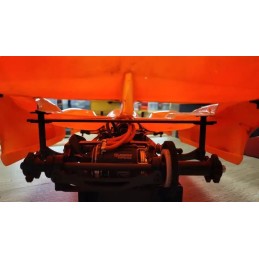 Barette carbone carrosserie pour la ROCHE P10W Barette carbone carrosserie pour la ROCHE P10W