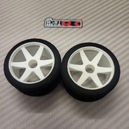 ENNETI 1/12 AVANT 35 SHORE jante blanche