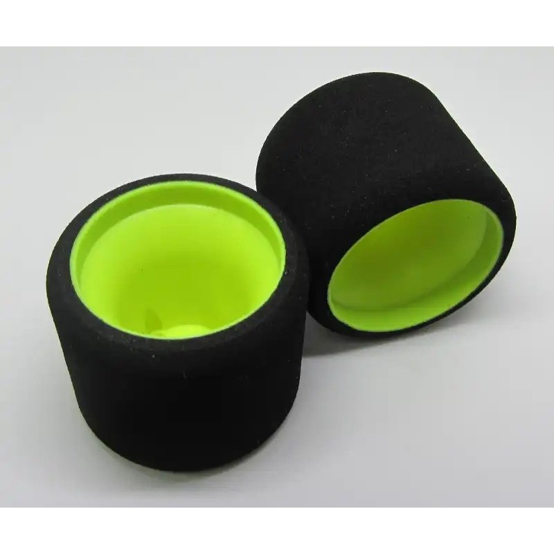 MobGums pneu 1:12 arrière sur jantes lisse - SILVER (2 pcs)