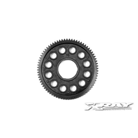 Couronne 76 dents 64 Dp - XRAY