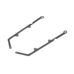 X12 Renforts latéraux carbone 1.0mm - XRAY
