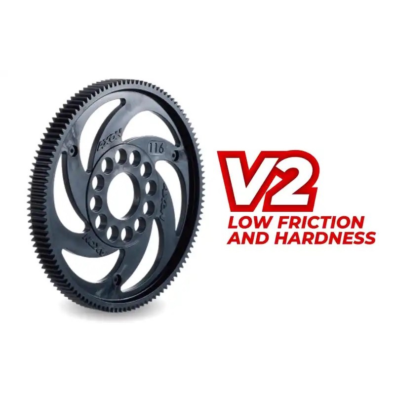 Couronne 112 dents 64DP - TCS V2 AXON