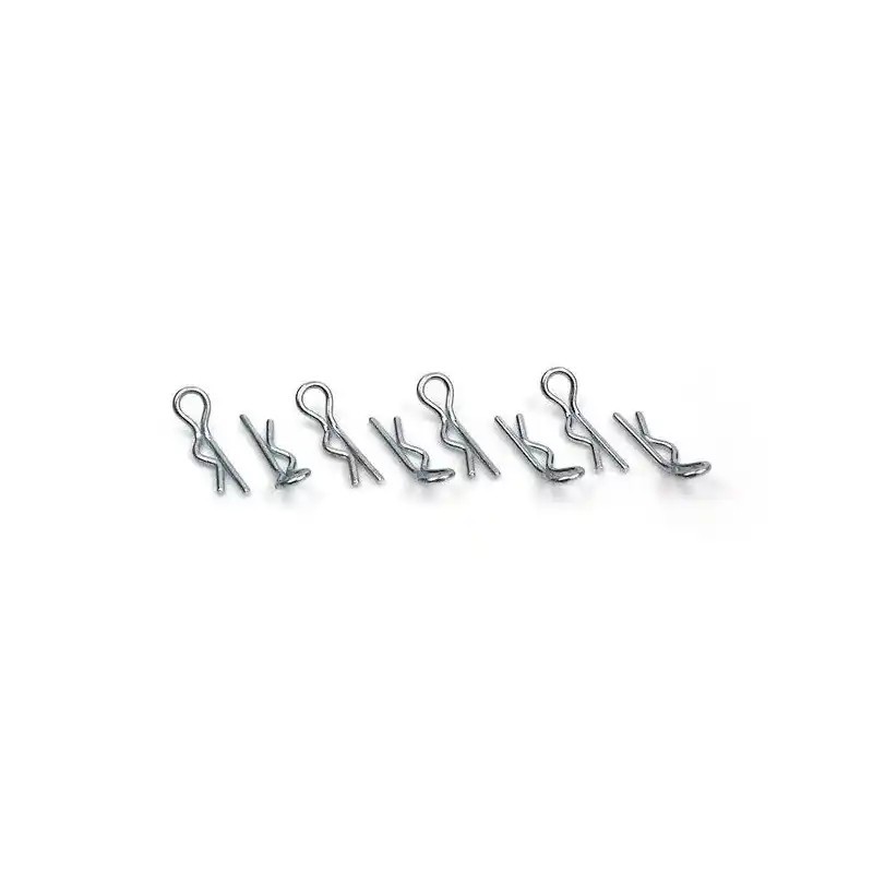 clips carrosserie 6mm pour 1/12 coudés - XRAY