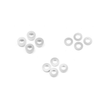 Jeu de rondelles alu (0.5mm,1.5mm,2.5mm) - XRAY - 303120
