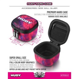 Sac accessoires rigide Hudy 78x78x60mm - HUDY