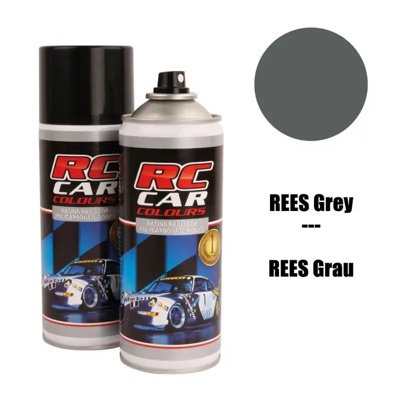 Peinture RC CAR pour LEXAN gris - 150ml