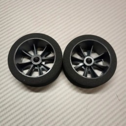 Pneus PanCar 1/10 Avant 35 Shore nouvelle jante - HOT RACE