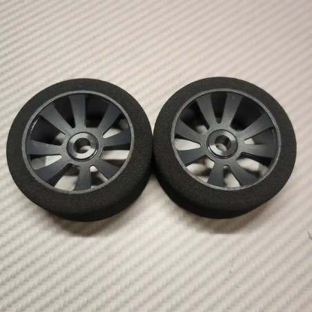 Pneus PanCar 1/10 Avant 40 Shore nouvelle jante - HOT RACE