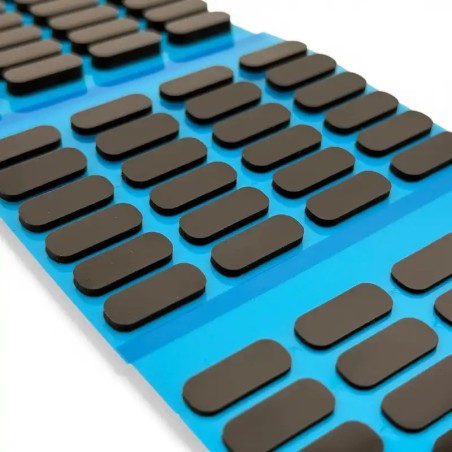 Ensemble de mousses adhésives de friction (1 mm, 2 mm et 4 mm) (24 pièces de chaque)