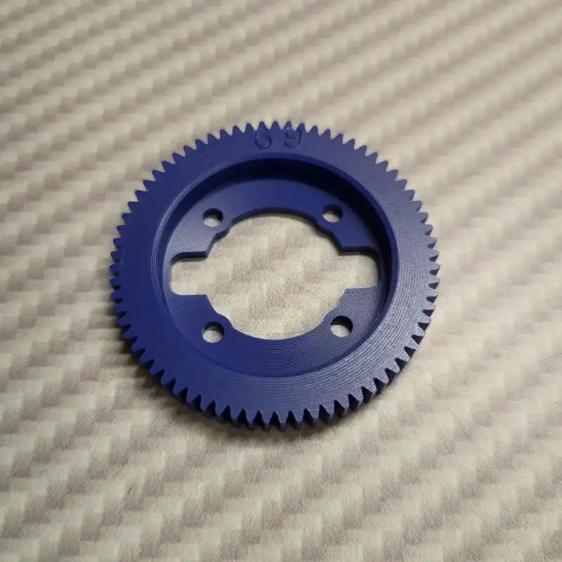 Couronne 81 dts 48DP bleue pour différentiel a pignons XRAY
