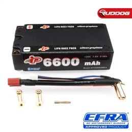 LIPO LIHV 2S 6600MAH SHORTY 7.6V