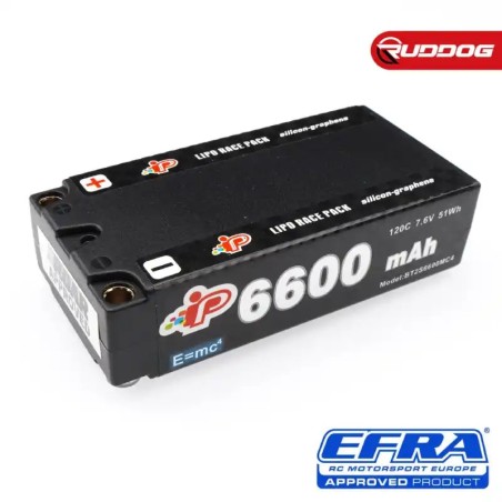 LIPO LIHV 2S 6600MAH SHORTY 7.6V