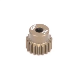 Pignon 18 dents 48DP aluminium - CORE RC