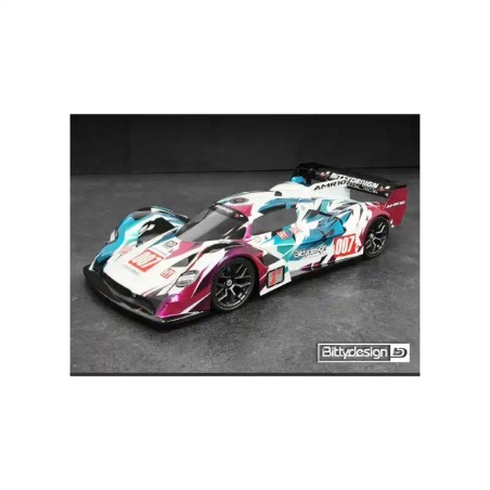 Carrosserie AMR10 1/10 190mm transparente